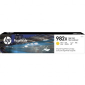 HP 982X (T0B29A) Ink Cartridge - Yellow - Page Wide - High Yield - 16000 Pages - 1 Each - TAA Compliance T0B29A