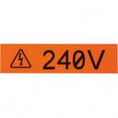 Panduit ID Label - 1" Width x 24 15/16 ft Length - Rectangle - Green - Vinyl - TAA Compliance T100X000VSC