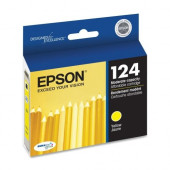 Epson DURABrite T124420 Original Ink Cartridge - Inkjet - 170 Pages - Yellow - 1 Each T124420-S