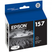 Epson (157) UltraChrome K3 Matte Black Ink Cartridge - TAA Compliance T157820