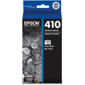 Epson DURABrite Ultra 410 Original Ink Cartridge - Photo Black - Inkjet - Standard Yield - 2100 Pages Photo Black - 1 Each T410120-S