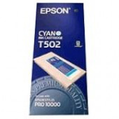 Epson Cyan Photo-Dye Inkjet Cartridge (500 ml) T502011