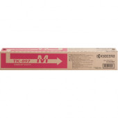 Kyocera Original Toner Cartridge - Laser - 6000 Pages - Magenta - 1 Each TK-897M