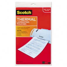 3m POUCH,THRML,8.5X14,CLR TP3855-20