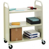 Bretford VF336 Combo Shelf Book Truck - 5 Shelf - 37" x 18" x 42" - TAA Compliance VF336