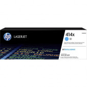 HP 414X (W2021X) High Yield Cyan Original LaserJet Toner Cartridge - Laser - High Yield - 6000 Pages - 1 Each - TAA Compliance W2021X
