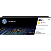 HP 414X (W2022X) High Yield Yellow Original LaserJet Toner Cartridge - Laser - High Yield - 6000 Pages - 1 Each - TAA Compliance W2022X