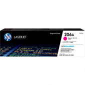 HP 206A Original Toner Cartridge - Magenta - Laser - Standard Yield - 1250 Pages - 1 Each - TAA Compliance W2113A