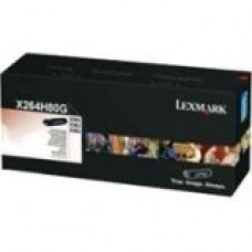 Lexmark Toner Cartridge - Black - Laser - High Yield - 9000 Pages Black - 1 Pack - TAA Compliance X264H80G