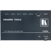 Kramer Stereo Audio Distribution Amplifier - Audio Line In - Audio Line Out 105A