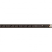 Vertiv Co Geist NSVKN080-101S15 8-Outlets PDU - Basic - NEMA 5-15P - 8 x NEMA 5-15R - 120 V AC - 0U - Vertical - Rack-mountable - TAA Compliance 13463