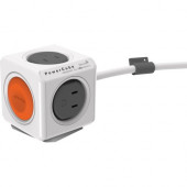 Allocacoc PowerCube Remote Extended - 4 x AC Power - 5 ft Cord - External 1543/USEXRM