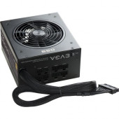 EVGA 650 GQ Power Supply - 120 V AC, 230 V AC Input - 650 W / 3.30 V, 5 V, 12 V, 5 V, -12 V - 1 +12V Rails - 1 Fan(s) - ATI CrossFire Supported - NVIDIA SLI Supported - 92% Efficiency-80 PLUS Gold; RoHS; WEEE Compliance 210-GQ-0650-V1