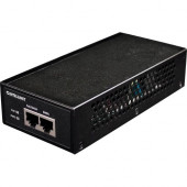 Intellinet Network Solutions 1-Port Gigabit High-Power PoE+ Injector, Metal - 1 x 30 W Port, IEEE 802.3at/af Compliant" 560566