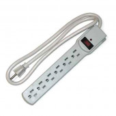 Fellowes Powerstrip, 6-Outlet (4 Ft. Cord) 99000