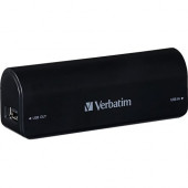 Verbatim Portable Power Pack, 2600mAh - Black - For iPod, iPhone, USB Device, e-book Reader, Smartphone, Bluetooth Headset, Wireless Keyboard - Lithium Ion (Li-Ion) - 2600 mAh - 1.10 A - 5 V DC Output - 5 V DC Input - 2 x - Black 99203