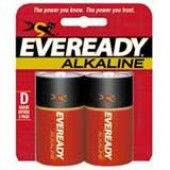 Energizer Holdings Eveready Size D Gold Alkaline General Purpose Battery - Alkaline - 1.5V DC A95BP-2