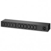 APC Basic Rack PDU AP6020A - Power distribution unit (rack-mountable) - AC 100-240 V - input: IEC 60320 C20 - output connectors: 13 (IEC 60320 C13) - for P/N: SMTL1000RMI2UC, SMX1000C, SMX1500RM2UC, SMX1500RM2UCNC, SMX750C, SMX750CNC AP6020A