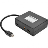 Tripp Lite 2-Port Mini DisplayPort 1.2 to HDMI Multi-Stream Transport 4Kx2K - 3840 Ã&Atilde;&Acirc;&Atilde;&Acirc; 2160 @ 24/30Hz - Mini DisplayPort - TAA Compliance B155-002-HD-V2