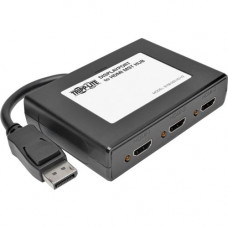 Tripp Lite 3-Port DisplayPort to HDMI Multi Stream Transport Hub MST 4Kx2K@24/30Hz - 3840 Ã&Atilde;&Acirc;&Atilde;&Acirc; 2160 - DisplayPort - HDMI Out - TAA Compliance B156-003-HD-V2