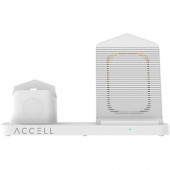 Accell Power - 3 in 1 Fast Wireless Charger - 5 V DC Input - Input connectors: USB D233B-001F