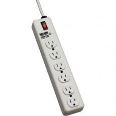 Tripp Lite Waber Surge Protector Strip 6 outlet 6'' Cord 2100 Joules - Receptacles: 6 x NEMA 5-15R - 2100J DG115-SI