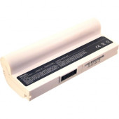 Dantona Industries DENAQ 6-Cell 6600mAh Li-Ion Laptop Battery for ASUS Eee PC 1000, 1000H, 1000HA, 1000HD, 1000HE, 901, 904HD (white) - For Notebook - Battery Rechargeable - 6600 mAh - 49 Wh - Lithium Ion (Li-Ion) DQ-AL23-901-W6