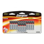Energizer MAX Alkaline AAA Batteries, 16 Pack - For Multipurpose - AAA - 1.5 V DC - Alkaline Manganese Dioxide - 16 / Pack E92LP-16