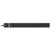 Eaton ePDU Basic 12-Outlets 1.92kW PDU - Basic - 12 x NEMA 5-20R - 120 V AC - 1920 W - 1U - Horizontal - Rack Mount EPBZ85