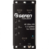 Gefen 4K Ultra HD 1:2 Splitter for HDMI (GTB-HD4K2K-142C-BLK) - 4096 x 2160 - 300 MHzMaximum Video Bandwidth - HDMI In - HDMI Out - USB GTB-HD4K2K-142C-BLK