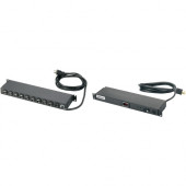 Panduit HB1B1L4BT10M1 10-Outlet Power Strip - 10 ft Cord - 30 A Current - Horizontal Rackmount - TAA Compliance HB1B1L4BT10M1