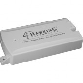 Hawking Gigabit Power over Ethernet Injector Kit - 54 V DC Input - 1 10/100/1000Base-T Input Port(s) - 1 10/100/1000Base-T Output Port(s) HPOE2
