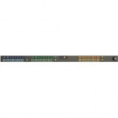 Vertiv Co Geist MN01D9W1-48PZB8-6PS15D0A10-S 48-Outlets PDU - Metered - IEC 60309 3P+E 60A - 42 x U-Lock IEC 60320 C13, 6 x U-Lock IEC 60320 C19 - 230 V AC - 0U - Vertical - Rack Mount - Rack-mountable - TAA Compliance I10095L