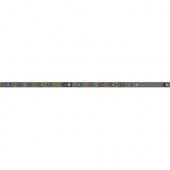 Vertiv Co Geist MN01D4B0-30PN63-2TL56A0A10-S-A 30-Outlets PDU - Metered - NEMA L22-20P - 24 x U-Lock IEC 60320 C13, 6 x U-Lock IEC 60320 C19 - 230 V AC - 0U - Vertical - Rack Mount - Rack-mountable - TAA Compliance I10138L