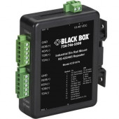 Black Box RS-422/RS-485 Industrial DIN Rail Repeater - TAA Compliance ICD107A
