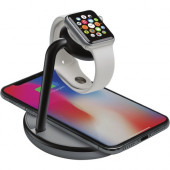 Kanex GoPower Watch Stand with Wireless Charging Base - 5 V DC Input - 5 V DC Output - Input connectors: USB - AC Plug K118-1138-QI