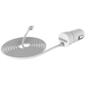 Kanex Auto Adapter - 3.94 ft Cable - 2.40 A Output - White K161-24AHW8P-WT4F