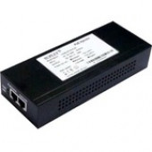 Hikvision Single Port POE Midspan - 120 V AC, 230 V AC Input - 57 V DC Output - 1 10/100/1000Base-T Input Port(s) - 1 10/100/1000Base-T Output Port(s) - 60 W LAS60-57CN-RJ45