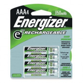 Energizer Recharge Power Plus Rechargeable AAA Batteries, 4 Pack - For Multipurpose - Battery Rechargeable - AAA - 1.2 V DC - Nickel Metal Hydride (NiMH) - 4 / Pack - TAA Compliance NH12BP-4