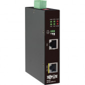 Tripp Lite NPOEI-60W-1G PoE Injector - 57 V DC Input - 1 x Ethernet Input Port(s) - 1 x RJ-45 Output Port(s) - Black - TAA Compliance NPOEI-60W-1G