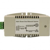Comnet DC to DC Power over Ethernet Injector - 48 V DC Input - 48 V DC, 350 mA Output - 10/100/1000Base-T Input Port(s) - PoE Output Port(s) - 17 W - TAA Compliance NWPM4848GE