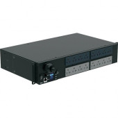 Panduit P16D12M Horizontal Intelligent Power Distribution Unit - Monitored - NEMA L5-30P - 16 x NEMA 5-20R - 120 V AC - 2U - Horizontal - Rack Mount - Rack-mountable - TAA Compliance P16D12M