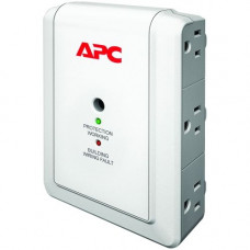 APC SurgeArrest Essential - Surge protector - AC 120 V - output connectors: 6 - beige P6W