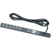 Middle Atlantic Products PD-815SC-NS 8-Outlets Power Strip - NEMA 5-15P - 8 - 10 ft Cord PD815SCNS