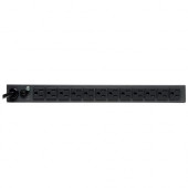 Tripp Lite PDU Metered 120V 15A 5-15R 13 Outlet 5-15P Horizontal 1URM 6ft Cord - NEMA 5-15P - 13 x NEMA 5-15R - RoHS Compliance PDUMH15-6