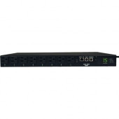 Tripp Lite PDU Switched ATS 120V 15A 5-15R 8 Outlet 2 5-15P Horizontal 1URM - 2 12ft Cords, 1U Rack-Mount, TAA" - TAA Compliance PDUMH15ATNET