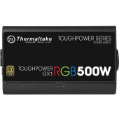 Thermaltake Toughpower GX1 TP-500AH2NKG Power Supply - Internal - 120 V AC, 230 V AC Input - 500 W / 3.3 V DC, 5 V DC, 12 V DC, 12 V DC, 5 V DC - 1 +12V Rails - 1 Fan(s) - 90% Efficiency PS-TPD-0500NHFAGU-1