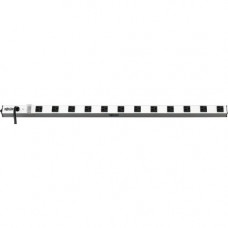 Tripp Lite Power Strip 120V 5-15R 12 Outlet 15'' Cord Vertical Metal 0URM - NEMA 5-15P - 12 NEMA 5-15R - 15ft - TAA Compliance PS3612