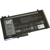 Battery Technology BTI Battery - For Notebook - Battery Rechargeable - 11.1 V DC - 3420 mAh - Lithium Polymer (Li-Polymer) RYXXH-BTI