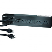 APC Service Bypass Panel - Power distribution unit (rack-mountable) - AC 120 V - 1500 VA - input: NEMA 5-15 - output connectors: 8 - black - for P/N: SCL400RMJ1U, SCL500RM1UNC, SMX1000C, SMX1500RM2UCNC, SMX750C, SRT5KRMXLW-TW SBP1500RM